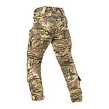 Штани тактичні 13 кишень на флісі Grifon (Apex) мультикам (водовідштовхувальна тканина), фото 3
