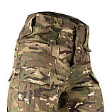 Штани тактичні 13 кишень на флісі Grifon (Apex) мультикам (водовідштовхувальна тканина), фото 8