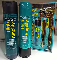 Набор Matrix High Amplify екстра объем для волос шампунь/кондиционер подарочный набор