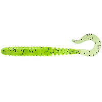 Приманка силикон FishUp Vipo 2in #055-Chartreuse/Black 10061116