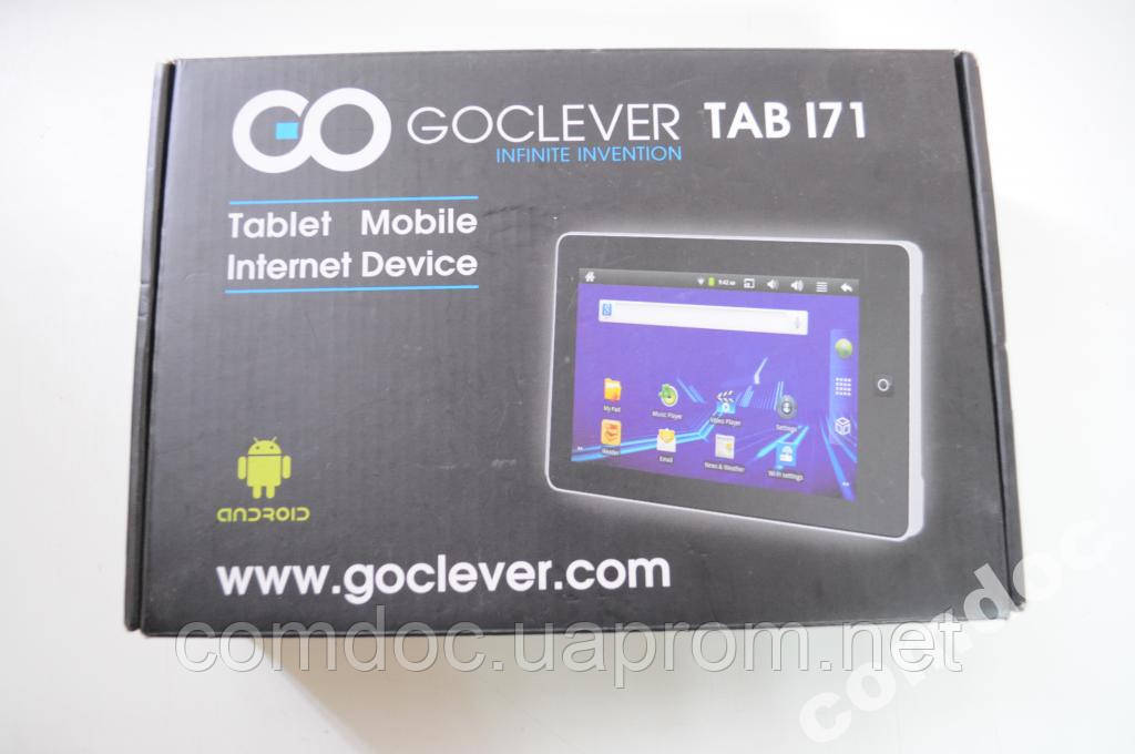 Планшет GoClever Tab I71 7'' неисправен сенсор - фото 2 - id-p367958869