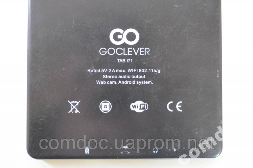 Планшет GoClever Tab I71 7'' неисправен сенсор - фото 4 - id-p367958869