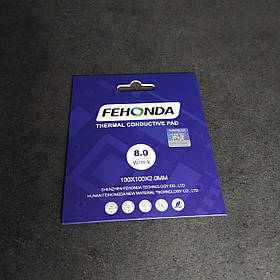 Термопрокладка Fehonda Original 100x100x2mm (8W/m*k) (TF)