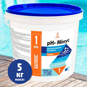 Water World Window pH-Minus препарат для зниження рівня pH в гранулах, 5 кг