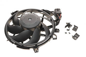 Вентилятор радіатора (електричний) Opel Combo/Corsa 1.3/1.7D 00-(пошкоджені кріплення) NRF DSC_47690 UA62