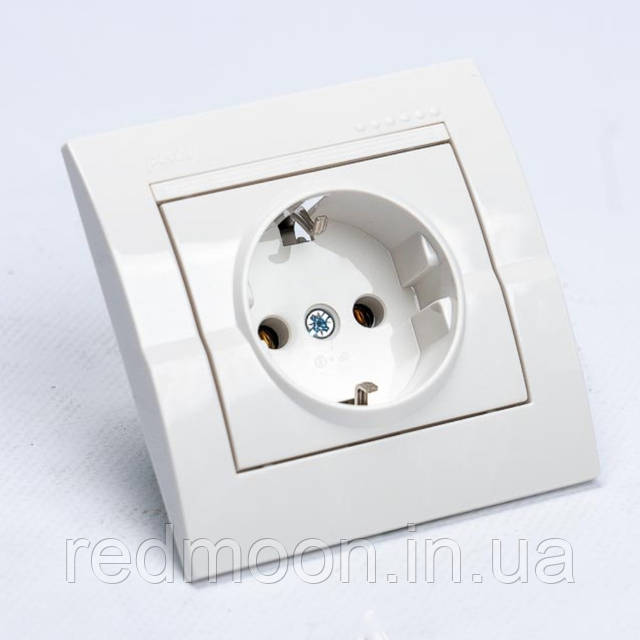 Набор 4шт розетка с заземлением, Panasonic Arkedia Slim