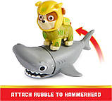 Фігурка щенячий патруль Руббі з акулою Paw Patrol, Aqua Pups Hammerhead, фото 6