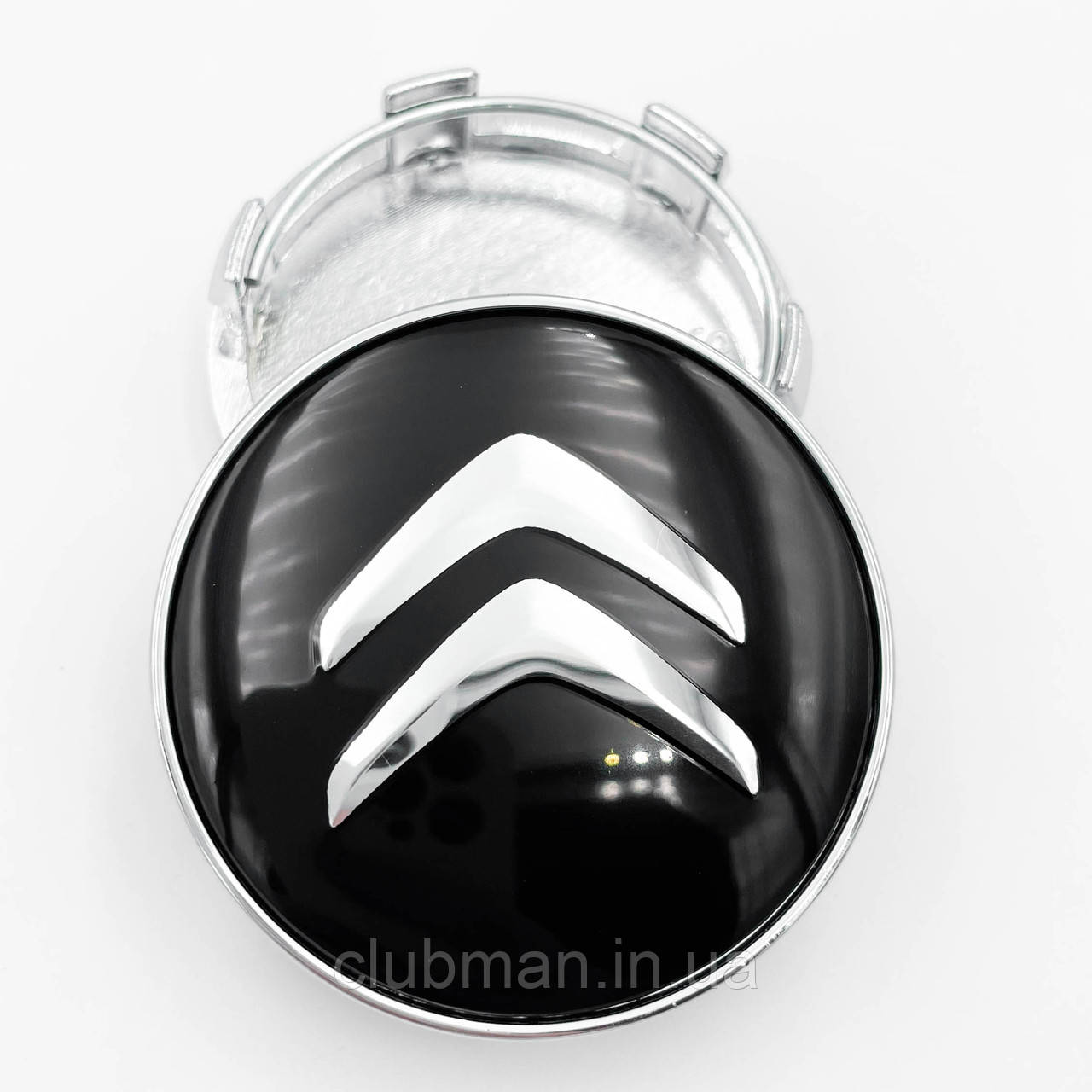 Ковпачки (заглушки) в литі диски CITROEN (Ситроен) 60 мм Чорні