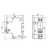 Диференційний автоматичний вимикач DZ30LE-63, фото 3