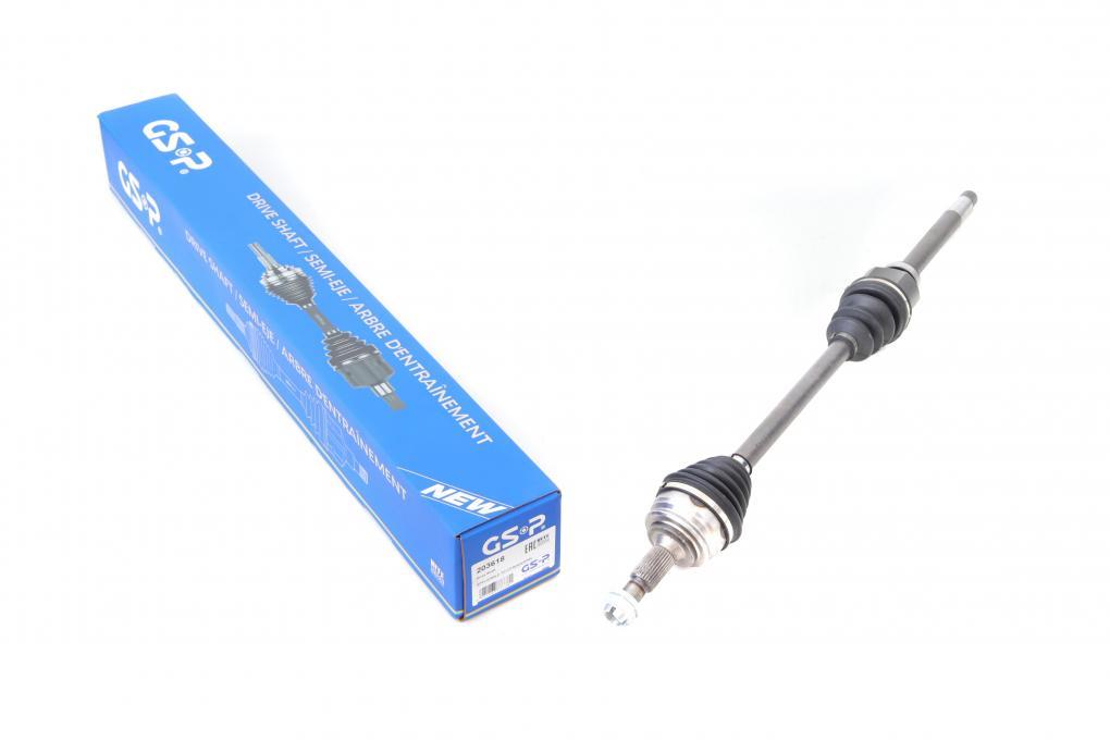 Піввісь (передня) Citroen C4/Peugeot 3008 14- (R) (28x24/950) GSP 203618 UA61, фото 1