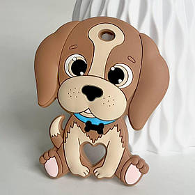 Собачка (шоколад) прорізувач для зубів