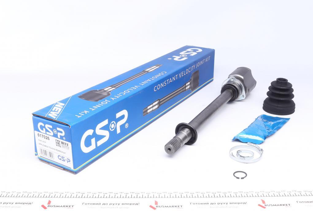 ШРКШ (внутрішній) Fiat Doblo 1.3D 09- (R) (24x24x479.5) GSP 617026 UA61, фото 1