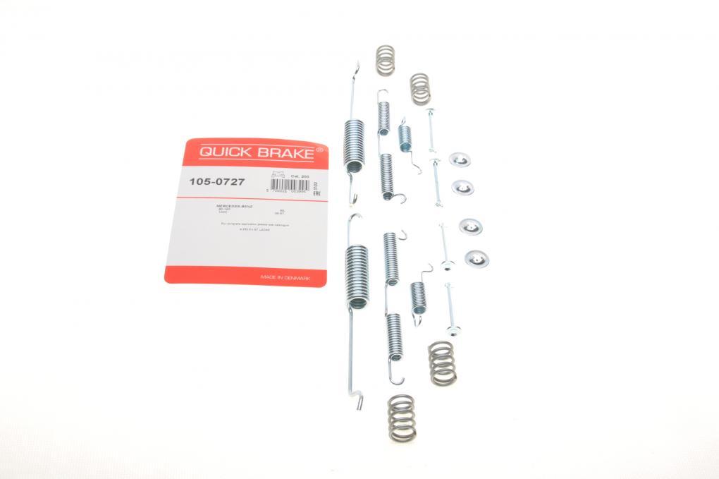 Комплект пружинок колодок ручника MB (W631) 2.4D 88-96 QUICK BRAKE 105-0727 UA61, фото 1