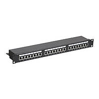 Патч-панель Hypernet 24 порта FTP 1U кат. 5е 19" PP-KFSTP24