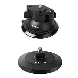 Комплект магнітного кріплення, підставки та присоски для Insta360 GO 3, З різьбленням 1/4 дюйма TELESIN