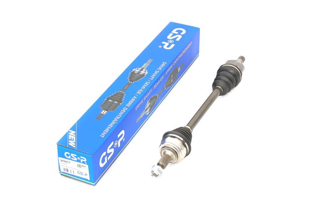 Піввісь (передня) Citroen C4/Peugeot 3008 14- (L) (28x24/688) GSP 203617 UA61, фото 1