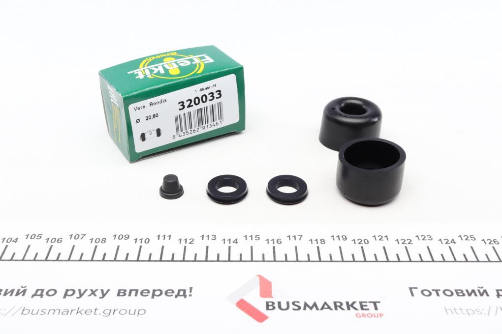 Ремкомплект циліндра гальмівного (заднього) VW T4 90-04 (d=20.6) (Bendix) FRENKIT 320033 UA61, фото 1