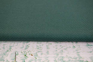 Канва для вишивки 3706/647 Aida 14 каунт Zweigart Stern-Aida колір - зелений ліс (50х55см)