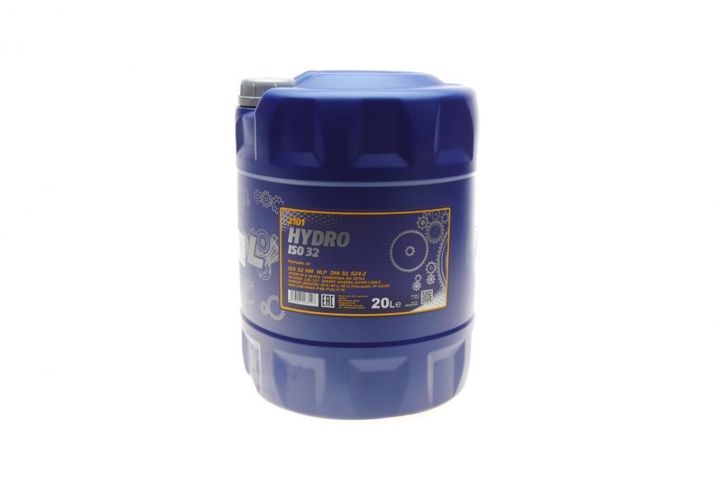 Рідина гідравлічна Hydro HLP ISO 32 (20 літрів) MANNOL 2101-20 UA61, фото 1
