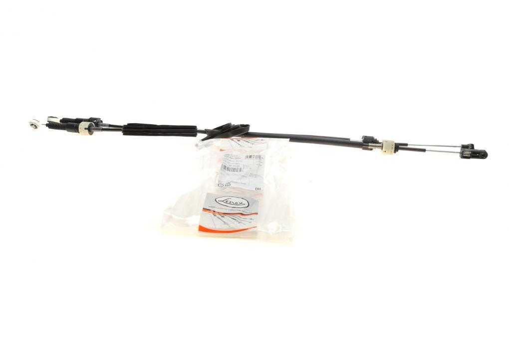 Трос куліси Renault Megane III 08- (6-МКПП) (1225+1140мм) LINEX 35.44.24 UA61, фото 1