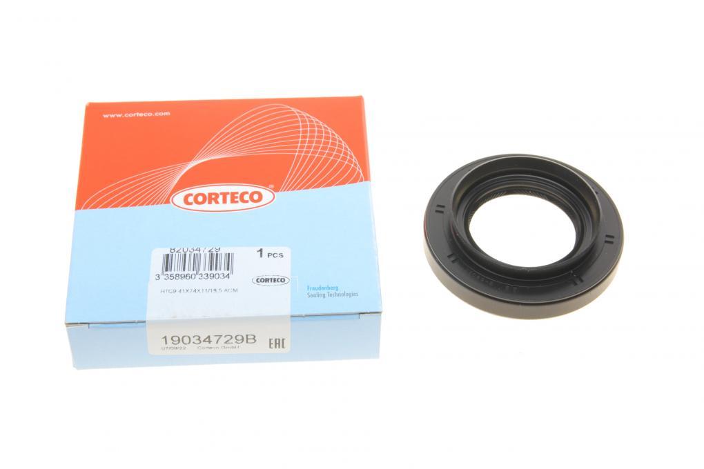 Сальник хвостовика Toyota Hilux 2.5 D-4D 01-05/ Land Cruiser 90/100 3.0-4.7 98-07 (41x74x11/18. 19034729B UA61, фото 1