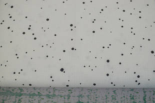 Канва для вишивки 3706/1329 Aida 14 каунт Zweigart Stern-Aida колір - білий з базальтовими бризками (50х55см)