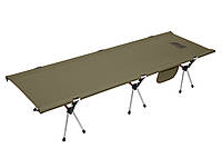 2E Tactical Кровать складная FB Lite с регулировкой высоты, 195х65х18-38см, 3кг, зеленый Baumar - Доступно