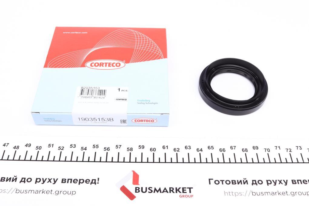 Сальник півосі (L) Toyota Land Cruiser 96-07 (47x69x10/16.5) CORTECO 19035153B UA61, фото 1
