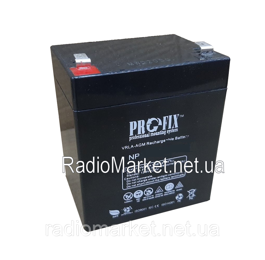 Акумулятор ProFix VRLA-AGM, 12V 3.3Ah (NP3.3-12)