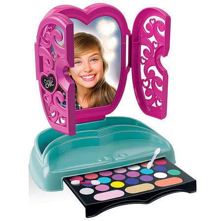 Дитячий набір косметики для макіяжу Clementoni "The Make-Up Mirror", серія "Crazy Chic", фото 1