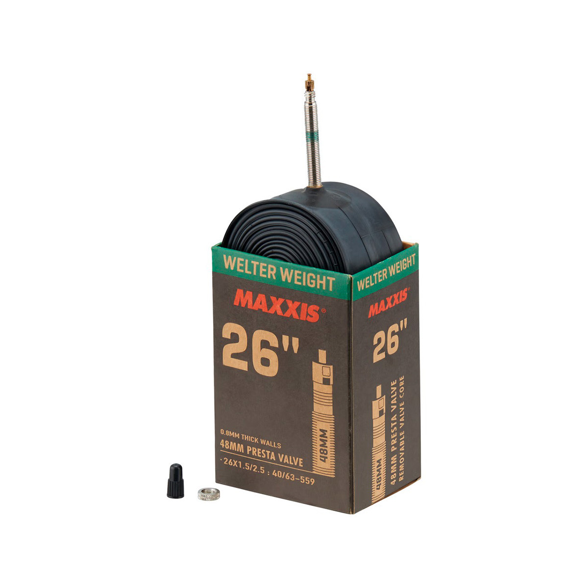 Камери Maxxis Weight 26x1.5-2.5 FV, фото 1