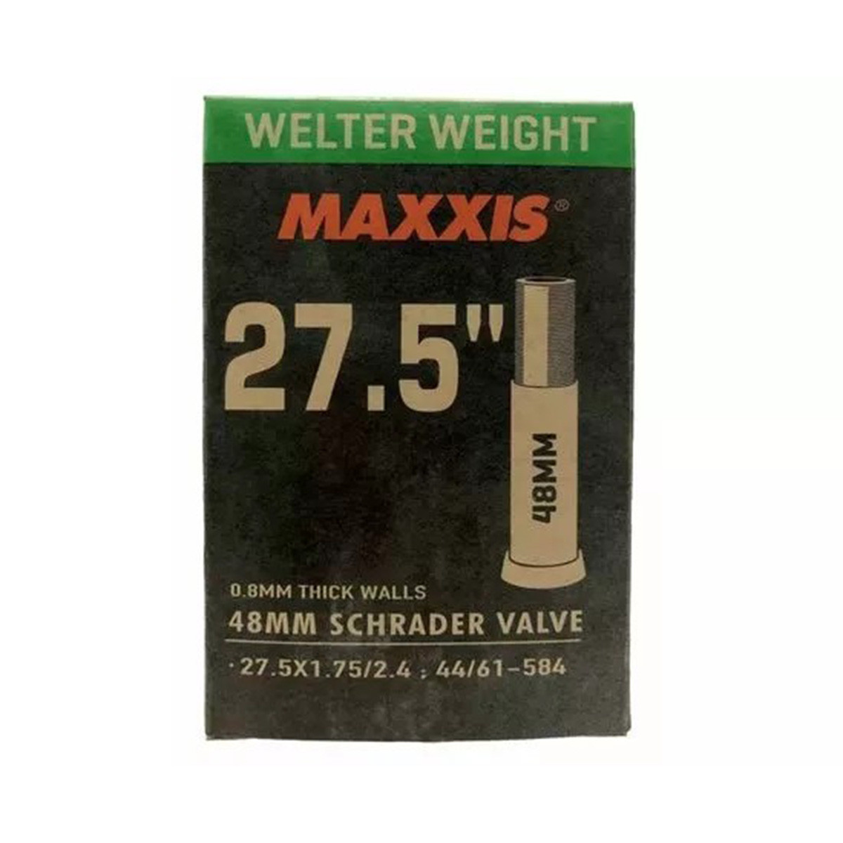 Камери Maxxis Weight 27.5x1.75-2.4 AV, фото 1