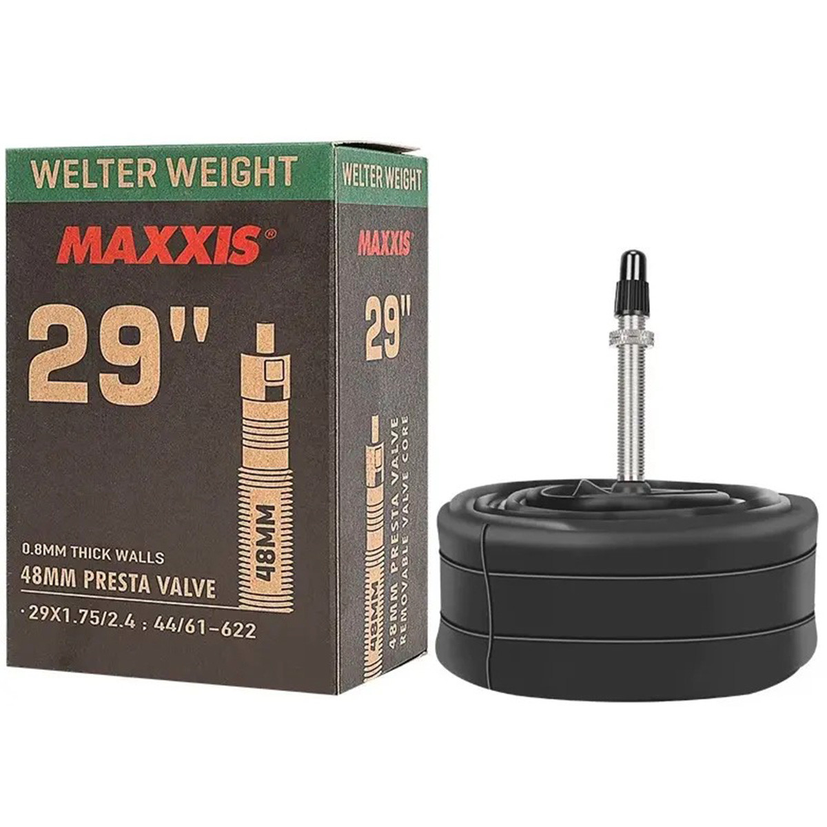 Камери Maxxis Weight 29x1.75-2.4 FV, фото 1