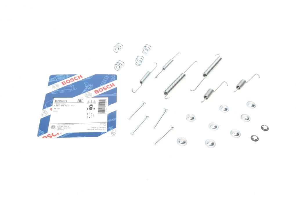 Комплект пружинок колодок ручника Renault Logan 1.4-1.6 07- BOSCH 1 987 475 157 UA61, фото 1