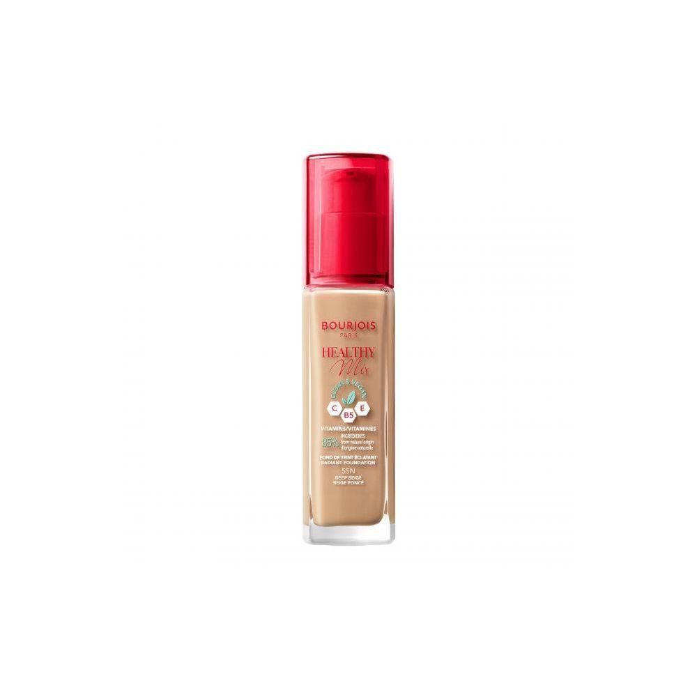 Зволожувальна тональна основа Bourjois Healthy Mix Clean & Vegan 55N - Deep Beige 30 мл