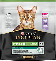 Сухой корм для стерилизованных кошек с индейкой Purina Pro Plan Sterilised Adult Turkey 400 г