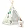 Намет-вігвам  + подушка Tipi  для дитячих кімнат Nukido 740700 Бежева Польща, фото 9