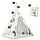 Намет-вігвам  + подушка Tipi  для дитячих кімнат Nukido 740700 Бежева Польща, фото 5