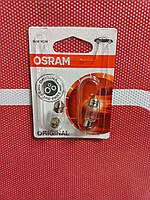 Лампа вспомогательного освещения OSRAM / Original / C10W 12V 10W SV8.5-8, блистер 2шт.