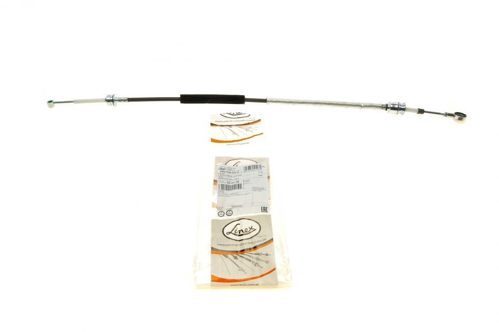 Трос куліси Citroen C5/Peugeot 407 04- (R) LINEX 09.44.38 UA61, фото 1