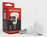 Светодиодная LED лампа ETRON 6W R50 3000K 220V E14 теплый свет