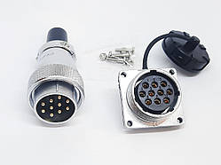 Роз'єм WEIPU WS28-10P 10 контактів пара