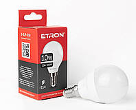 Светодиодная LED лампа ETRON 10W G45 4200K 220V E14 дневной свет