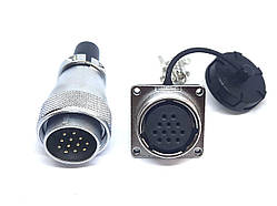 Роз'єм WEIPU WS28-12P 12 контактів пари