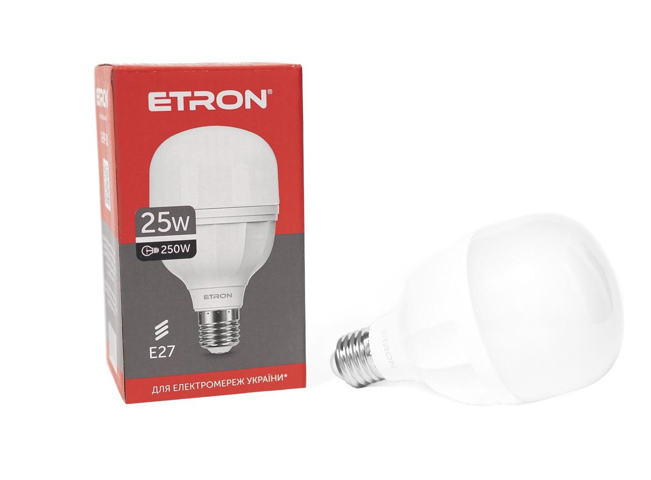 Лампа світлодіодна високопотужна ETRON 25W T80 4200K 220V E27 денне світло