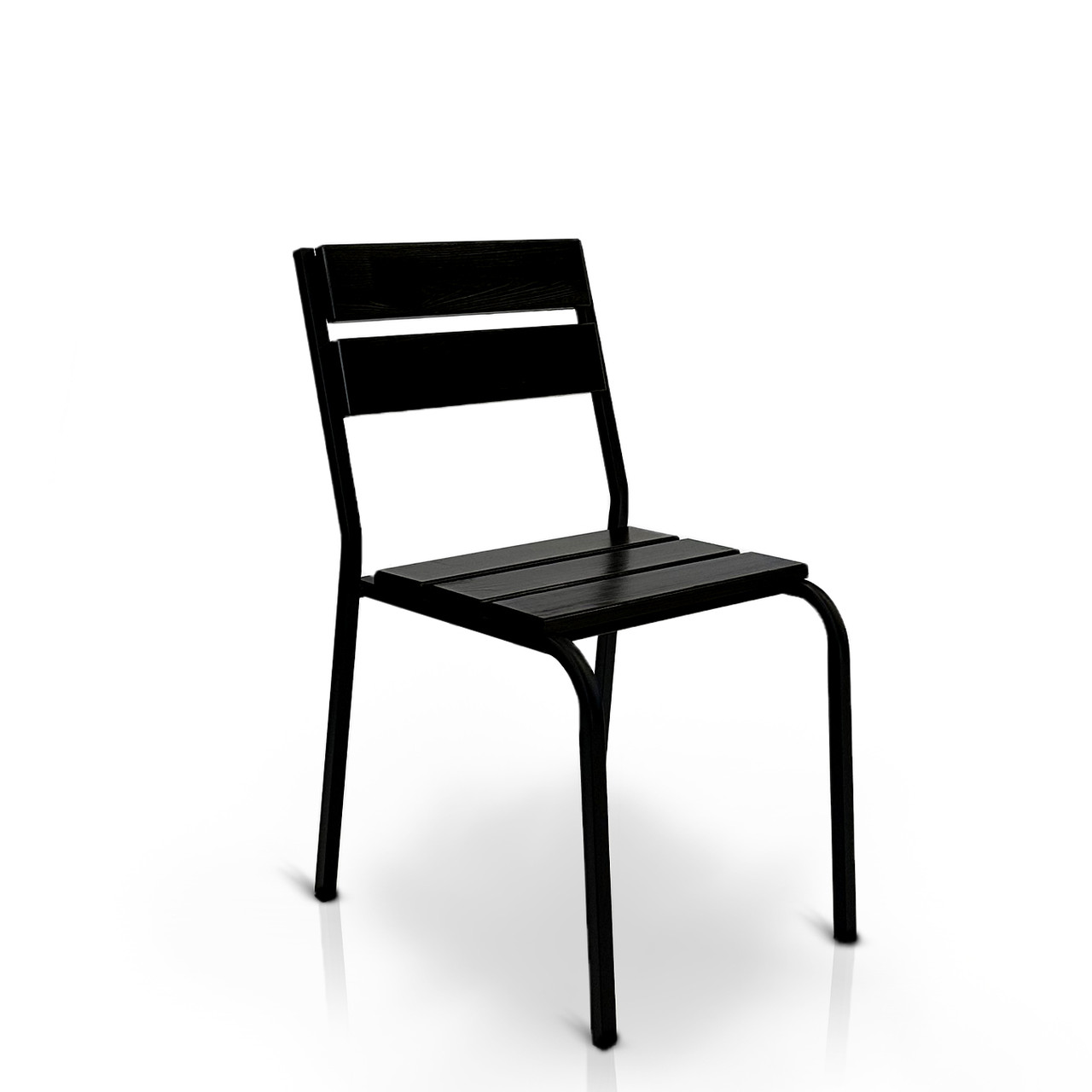 Садовий стілець "Ріо" Венге. Основа метал з деревом  - від Mix-Line