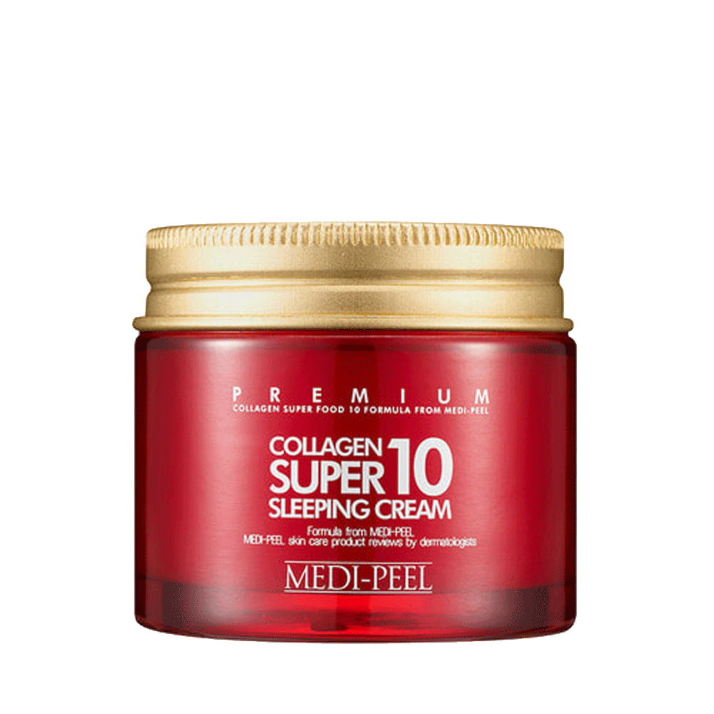 Крем для обличчя омолоджувальний нічний з колагеном MEDI-PEEL collagen super 10 sleeping cream 70 мл