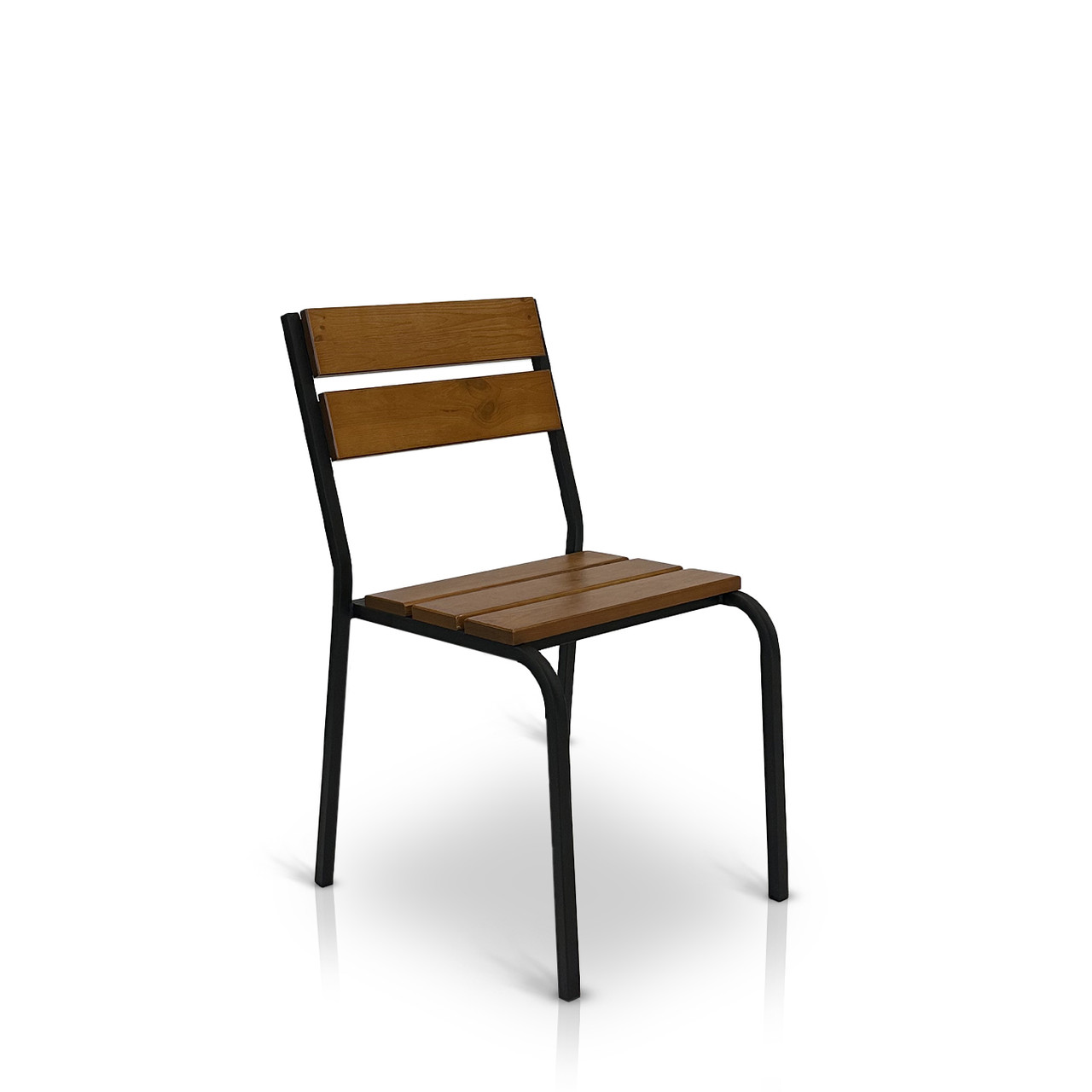 Садовий стілець "Ріо" Тік. Основа метал з деревом  - від Mix-Line