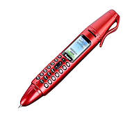 Ручка телефон, диктофон, плеер, фонарь Hope Ak007 красная