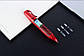 Ручка телефон, диктофон, плеєр, ліхтар Hope Ak007 червона, фото 2